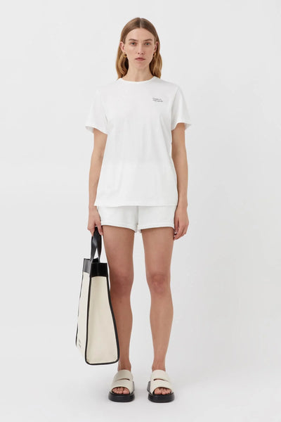 Valencia Logo Tee | White