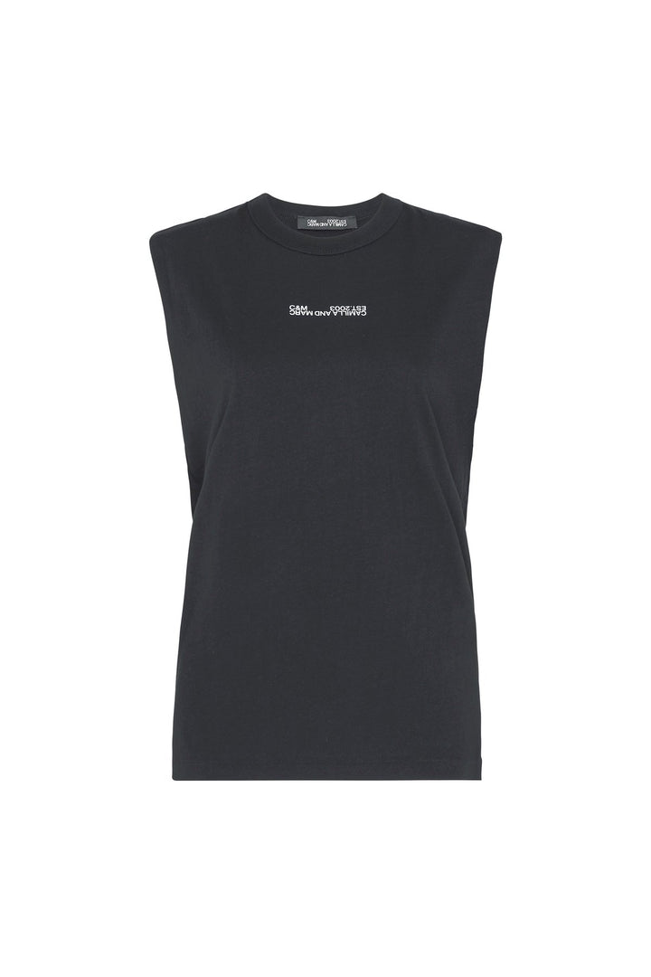 Harrison Sleeveless Tank | Shadow