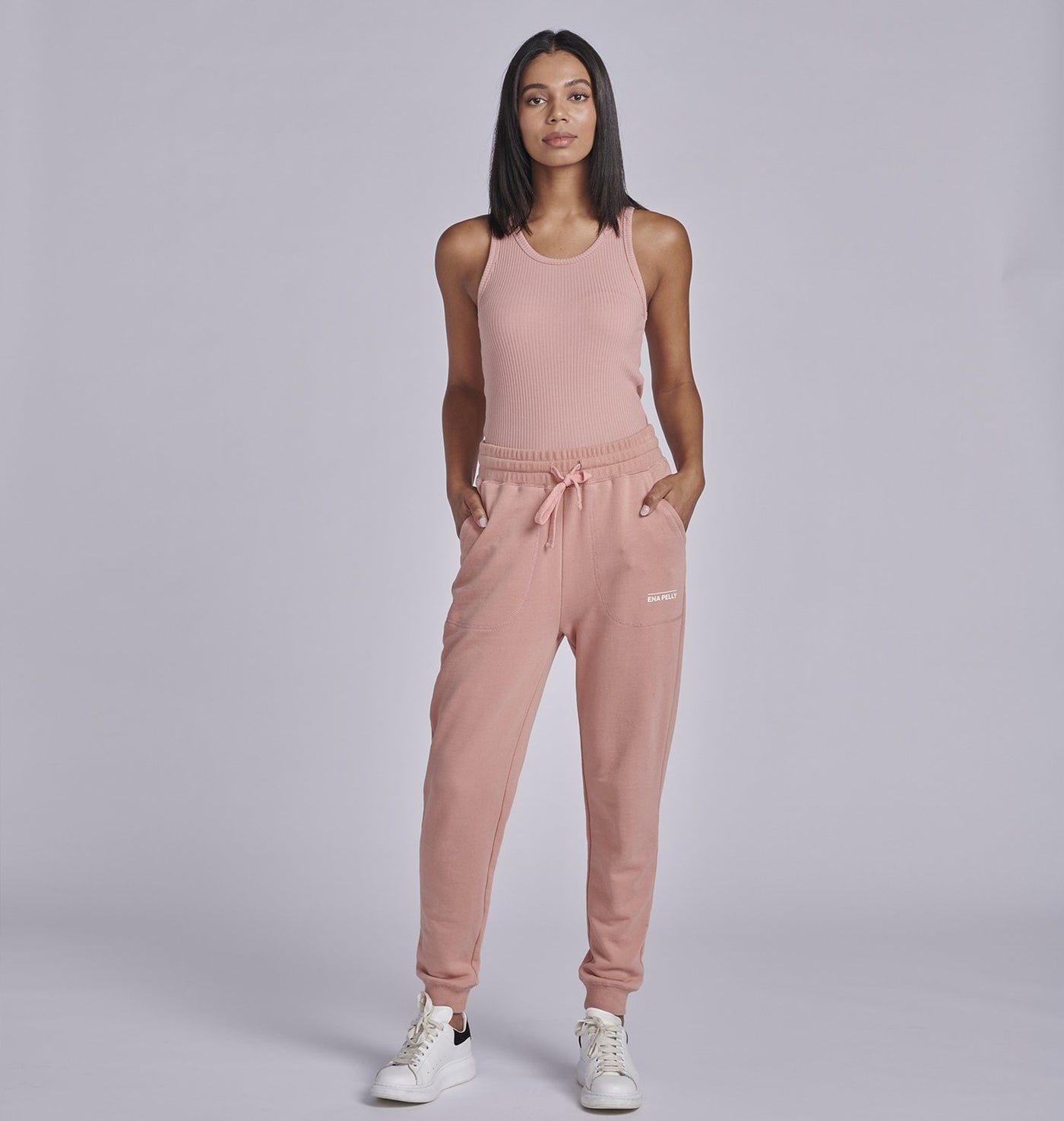 Essential Track Pants | Cameo Pink