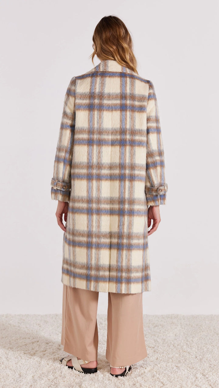 Keaton Check Coat