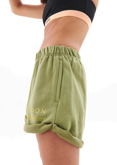Observation Shorts | Sage Green