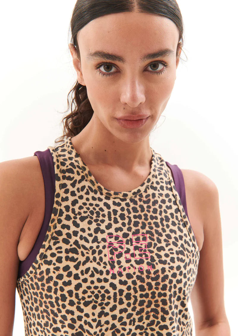 Del Mar Tank | Animal Print