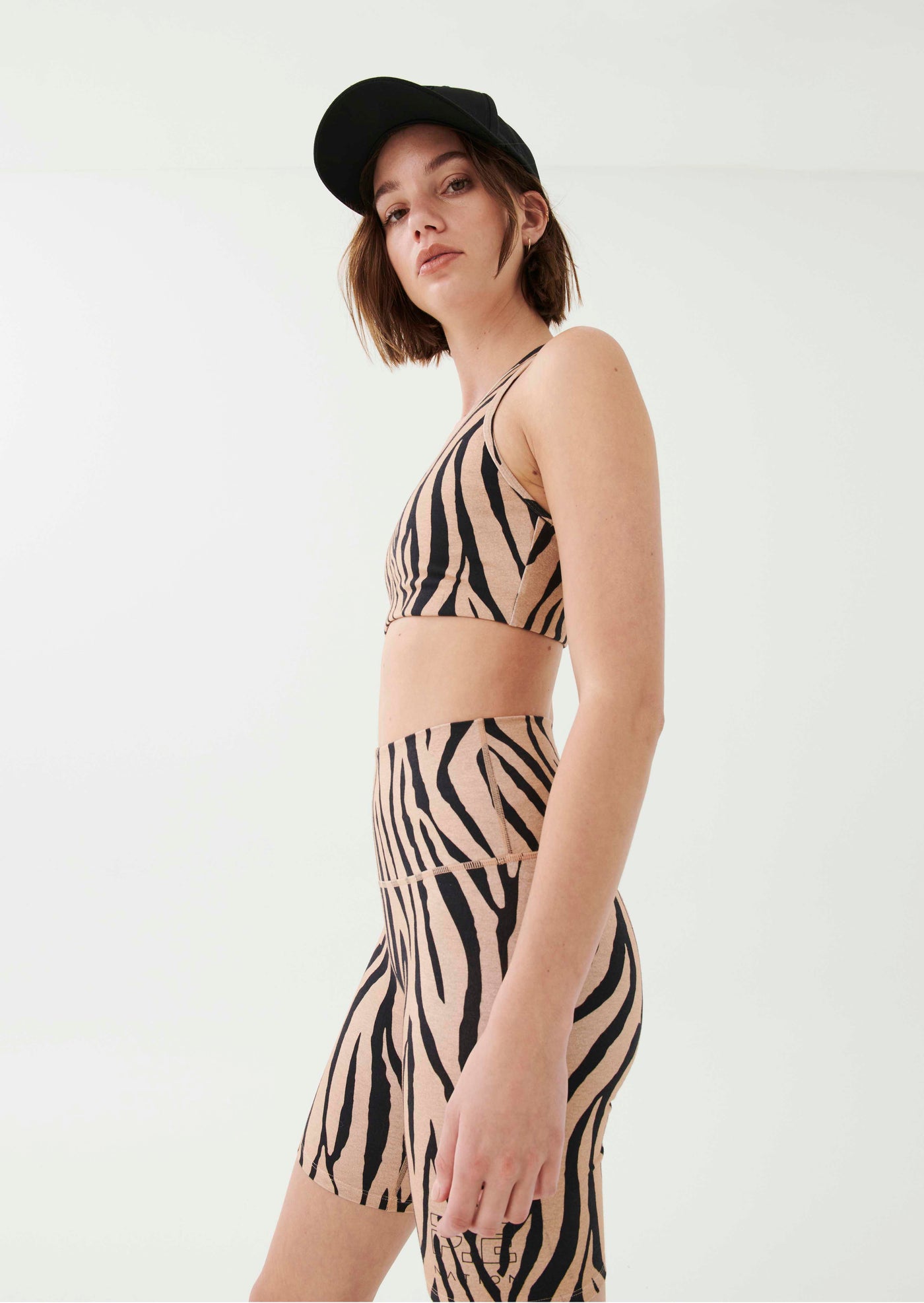 Double Under Shorts | Zebra Print
