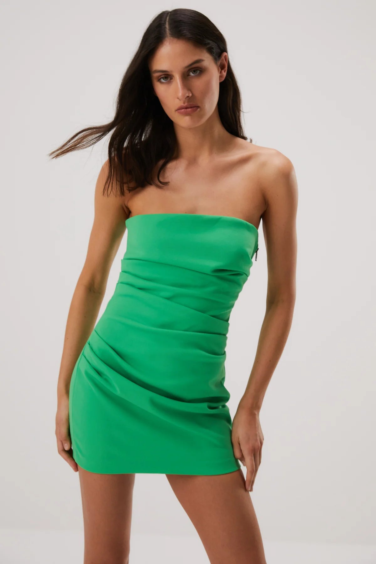 Alston Mini Dress | Island Green