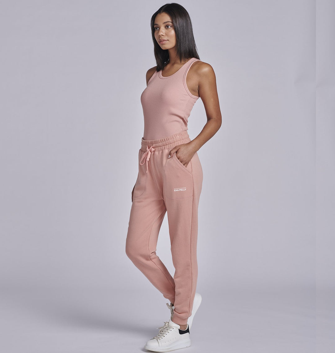 Essential Track Pants | Cameo Pink