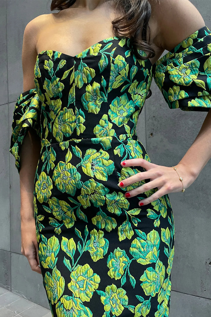 Tahnee Dress | Floral Midi