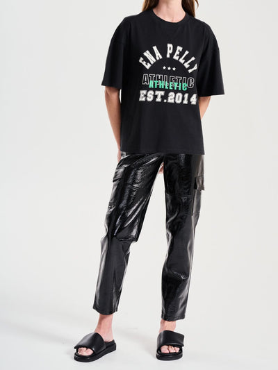 Athletic Tee | Washed Black