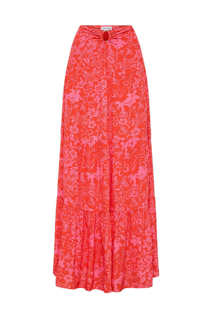 Cheyenne Maxi Skirt | Tropical Floral