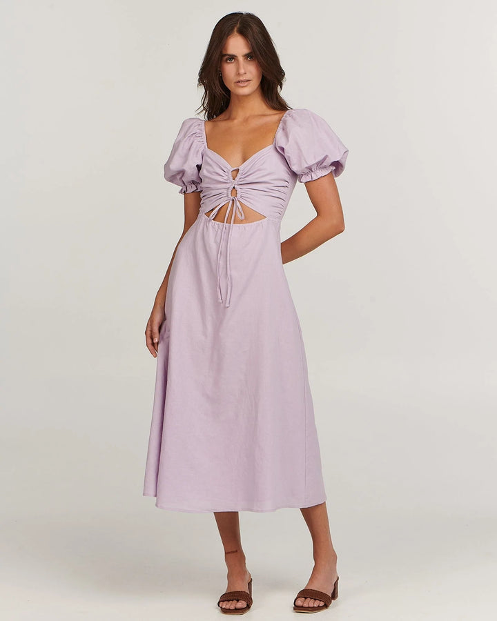 Healey Midi Dress | Lilac