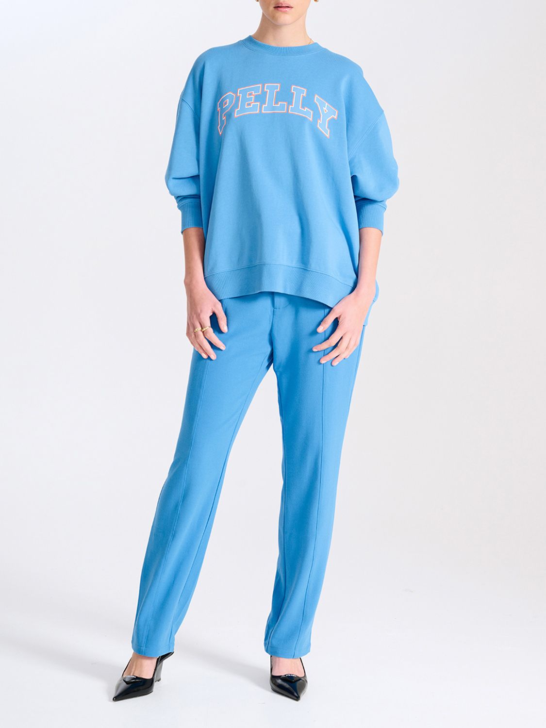 Collegiate Pelly Sweater | Azure Blue