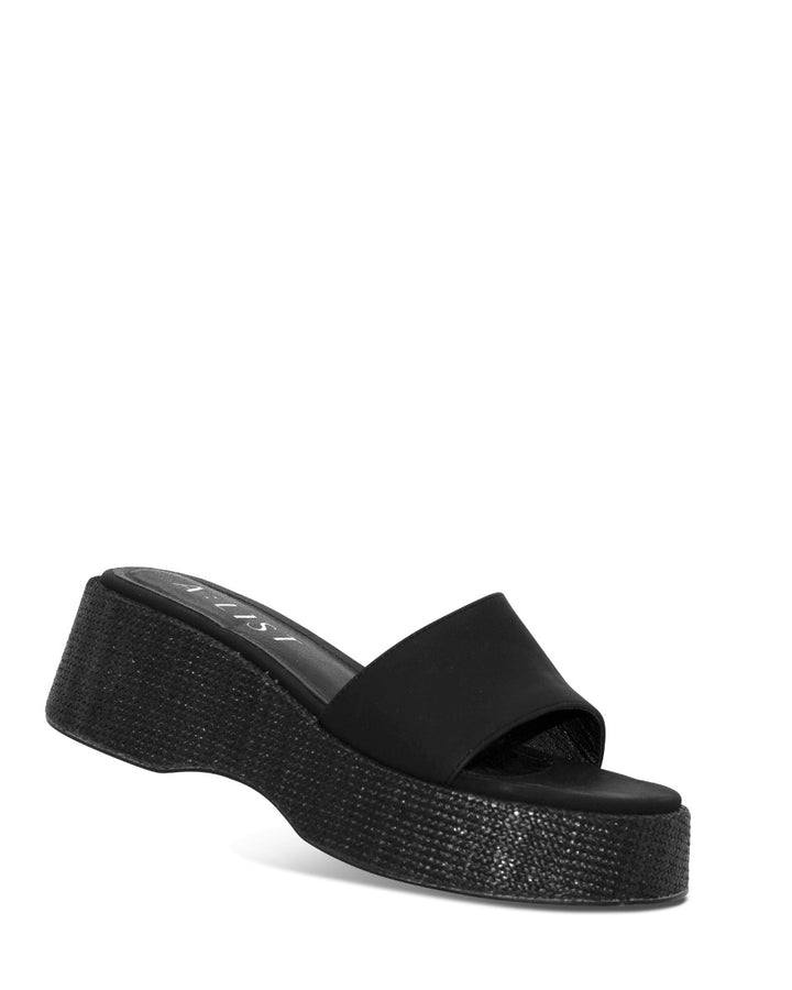 Parks Weave Wedge | Black