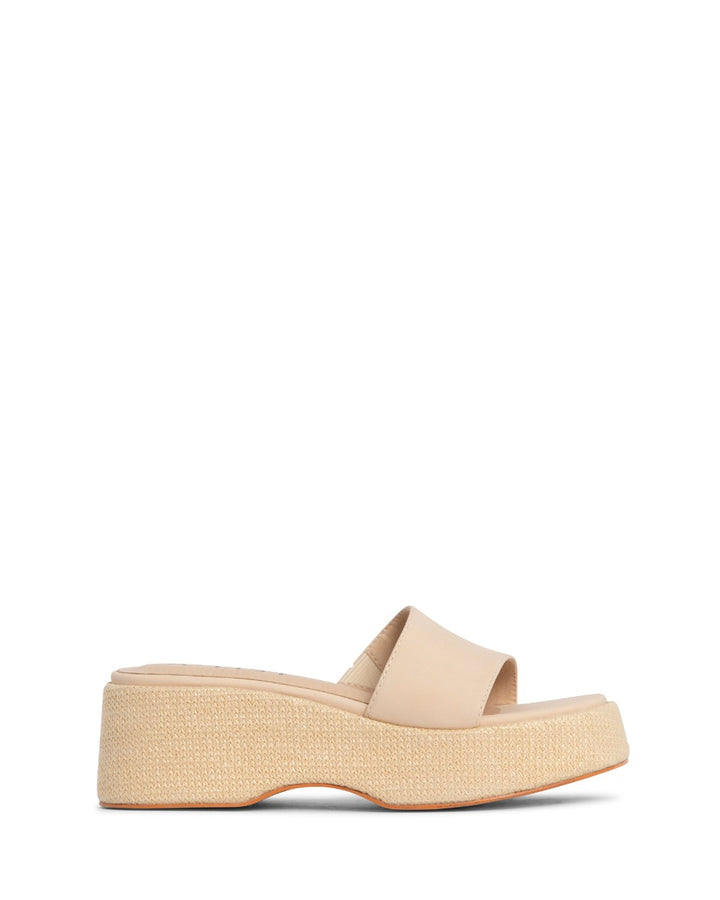 Parks Weave Wedge | Camel/ Natural