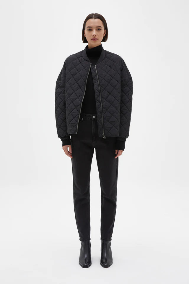 Willa Quilted Jacket | Black