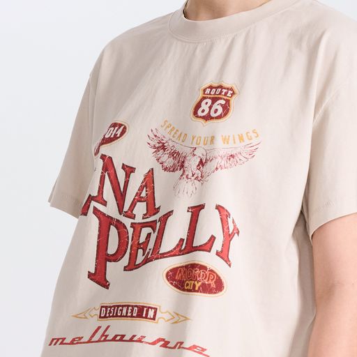 Wings Tee| Alabaster